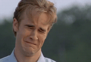 GIF of Dawson sobbing